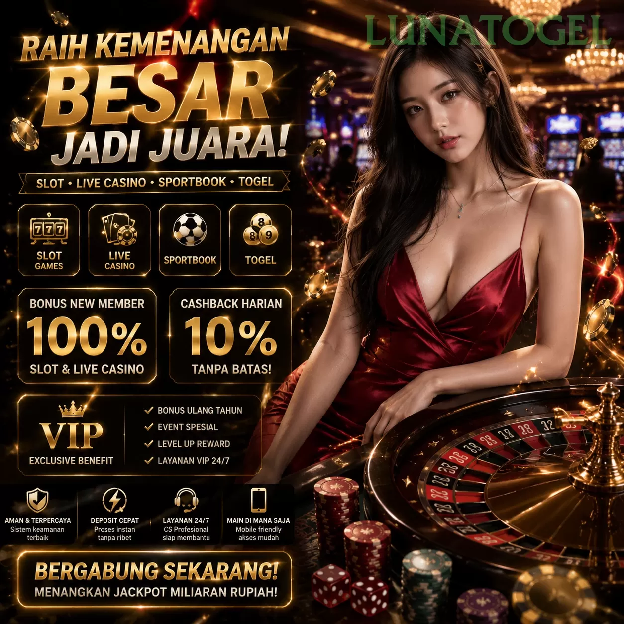 Main lunatogel9 Menang Jackpot Besar